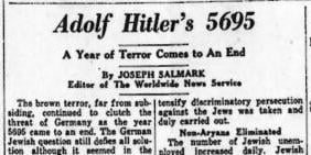Nuremberg Laws were enacted in Fascist Italy and Nazi-occupied lands such as Hungry and Romania